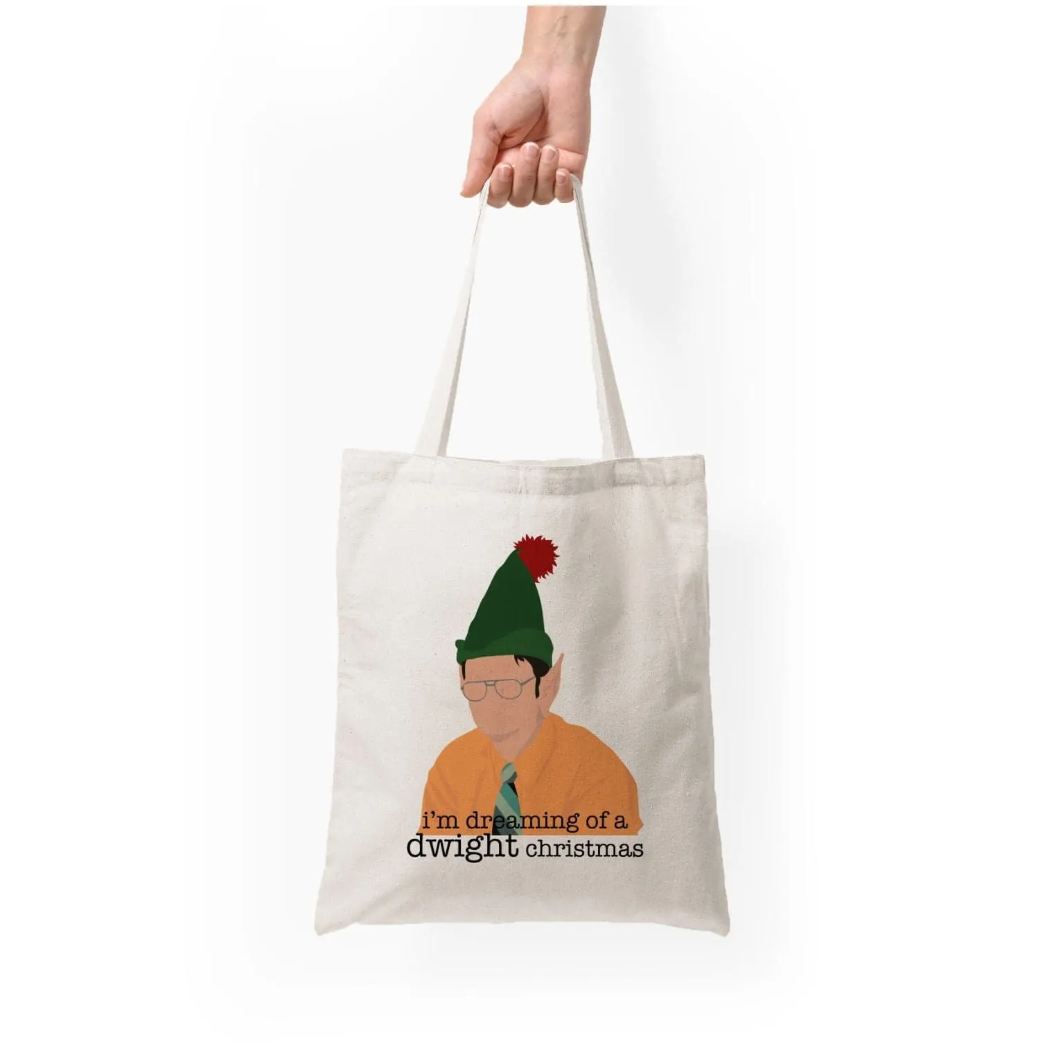 A Dwight Christmas Tote Bag