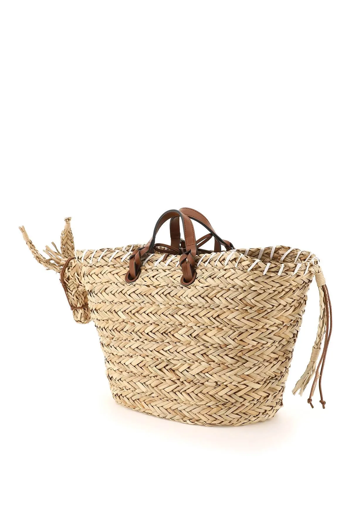 Anya Hindmarch Donkey Large Basket Tote Bag