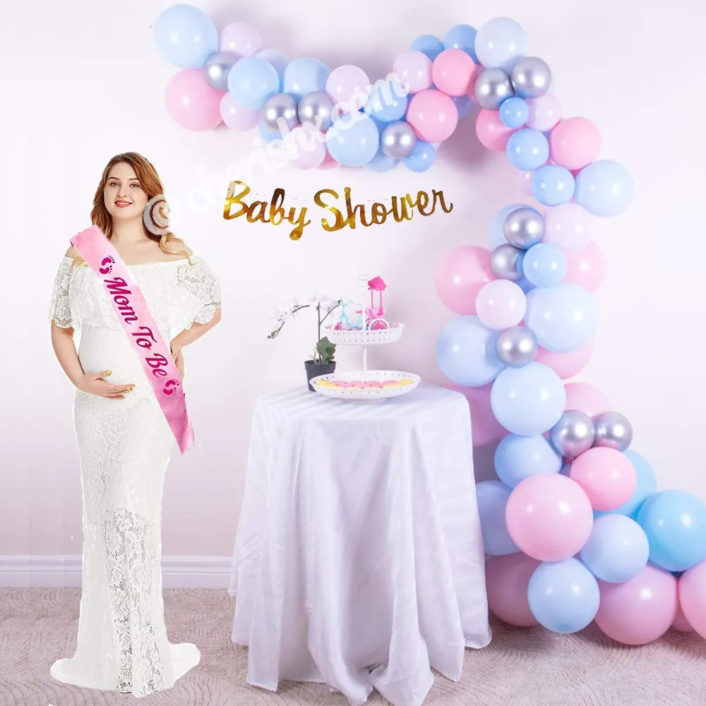 Baby Shower Blue Balloon Decoration Kit 68 Pcs - DIY Kit
