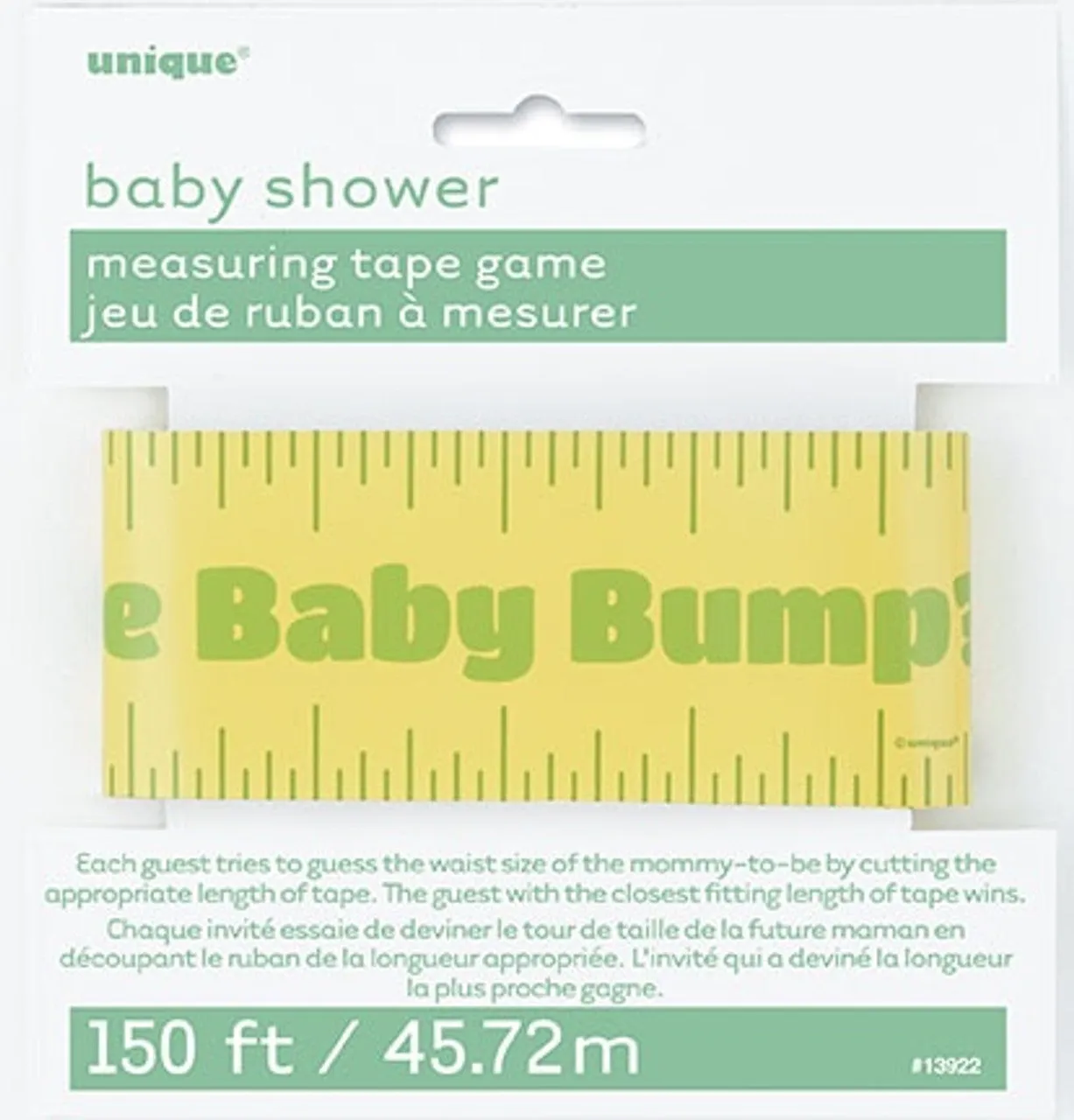 Baby Shower Measuring Tape