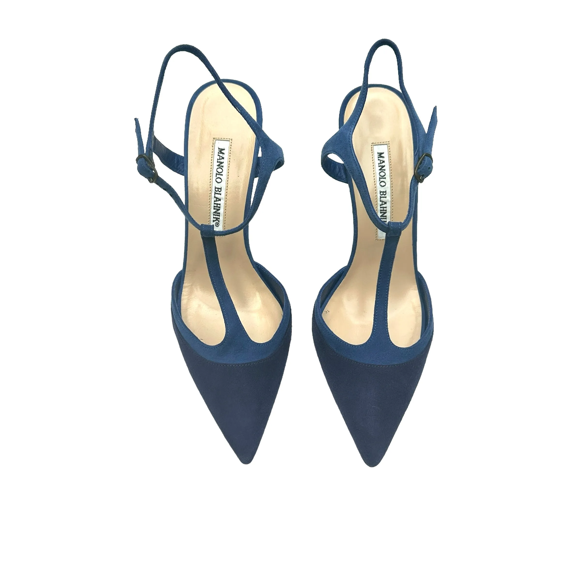 Blue Suede Heels - 7