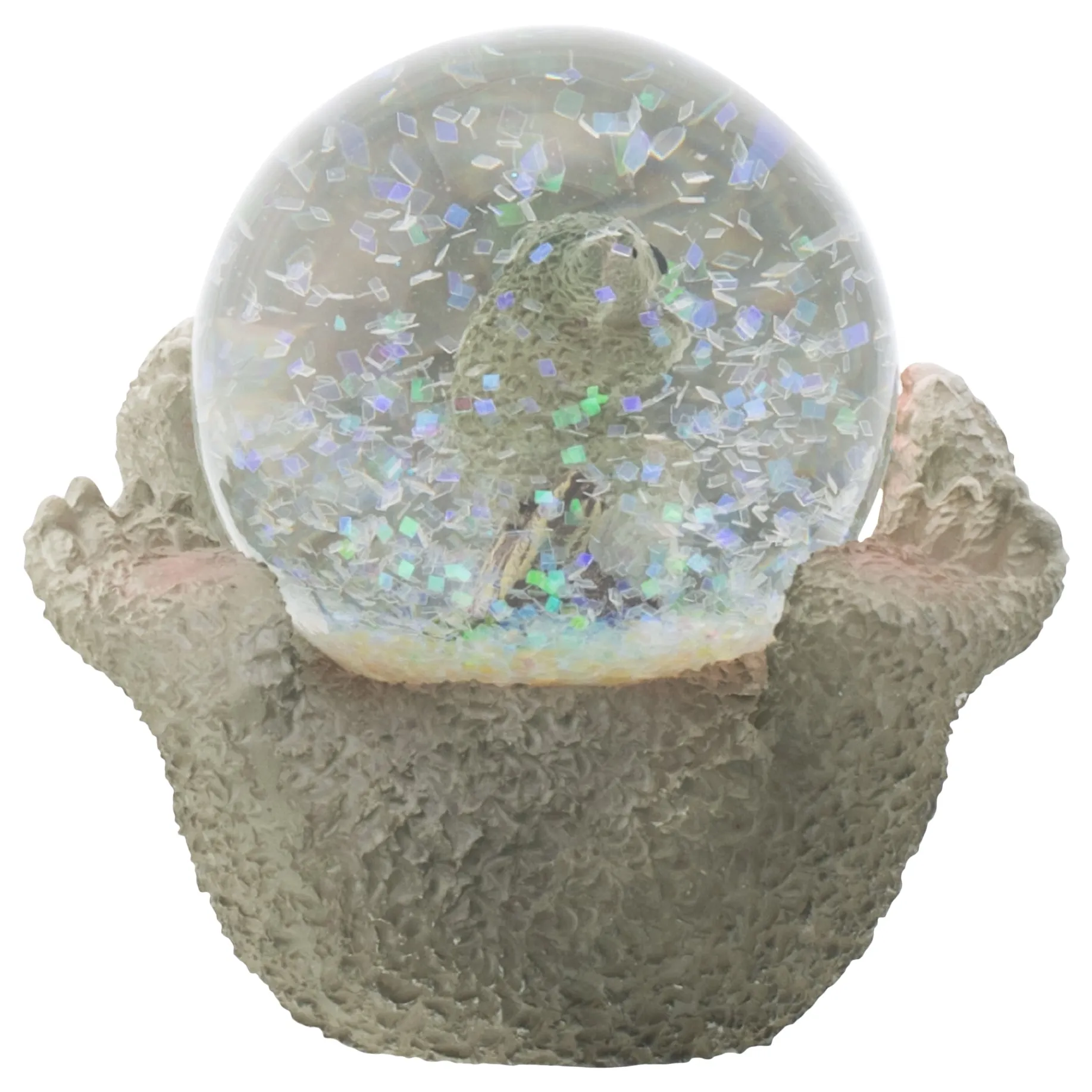 Elanze Designs Mommy Koala and Joey Baby Figurine 45MM Glitter Snow Globe Decoration