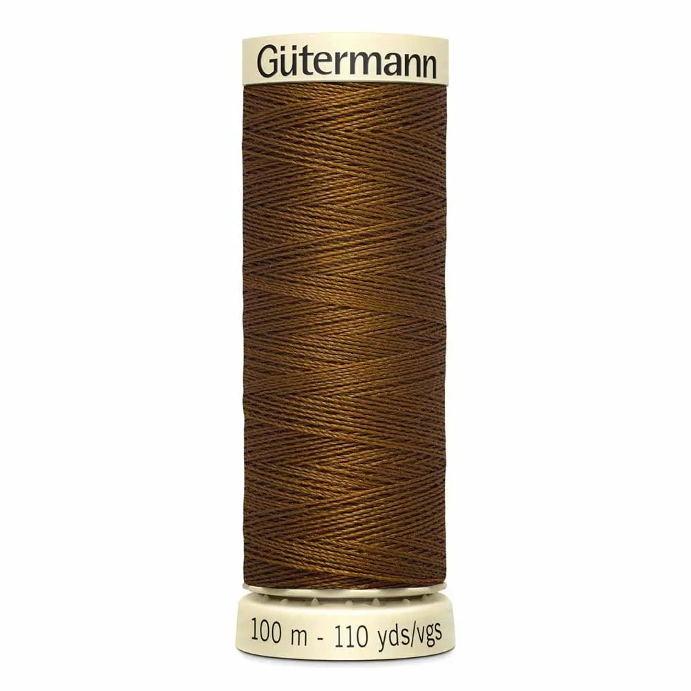 Gutermann Sew-All Polyester Thread (100 m) - Mink Brown-553