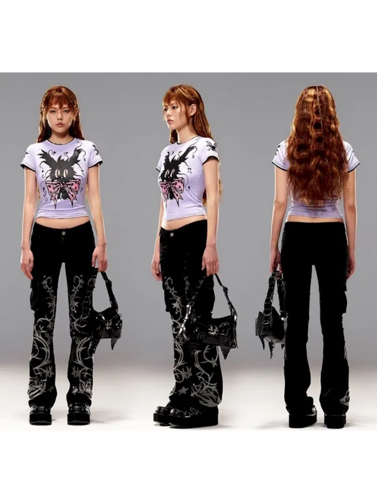 Hardware Decoration Bow Bag【s0000009406】