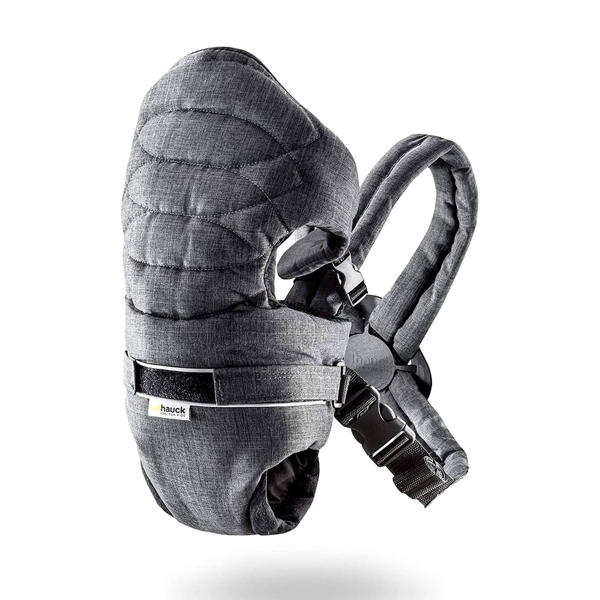 Hauck 2 Way Carrier Baby Carrier Melange Charcoal Birth  to 9M