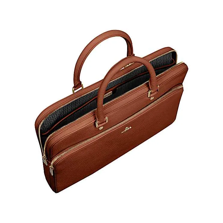IVY BUSINESS BAG | DARK COGNAC