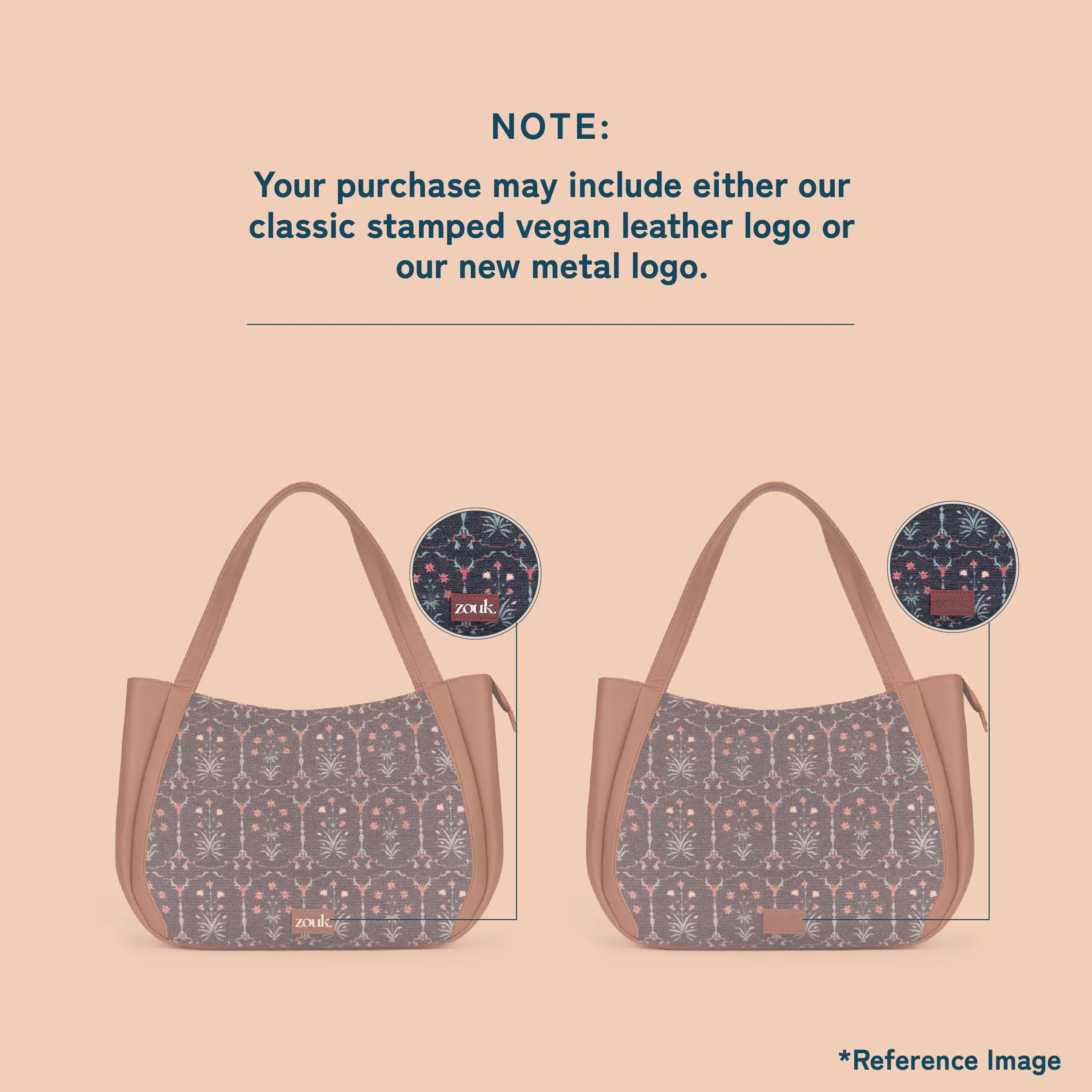 Kashmiri Tulips Luna Handbag
