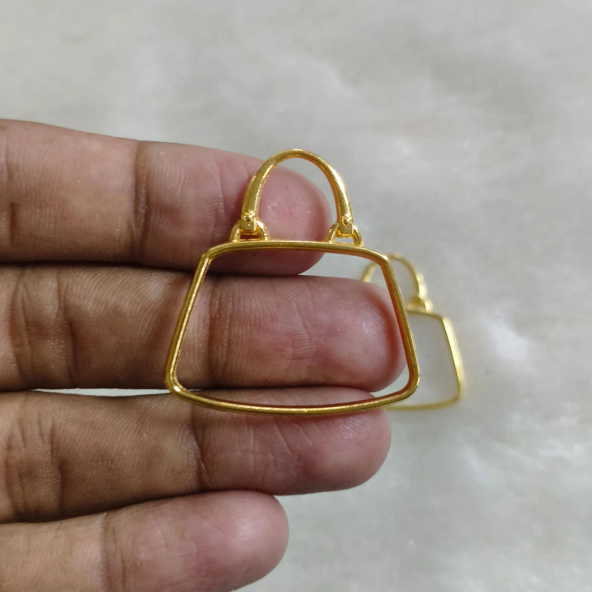 Lady Handbag Bezel-Charm