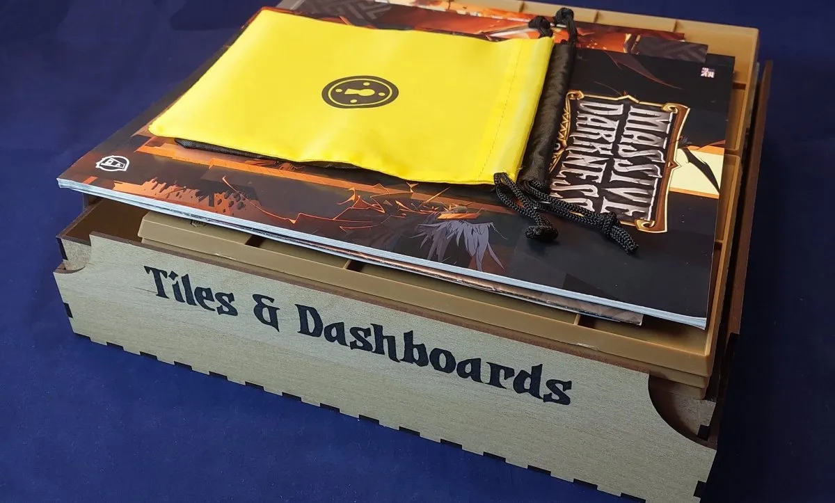 Massive Darkness 2 Tiles & Dashboards box