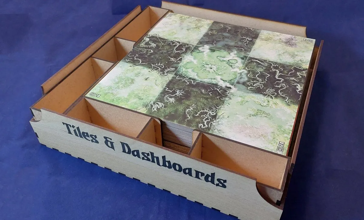Massive Darkness 2 Tiles & Dashboards box
