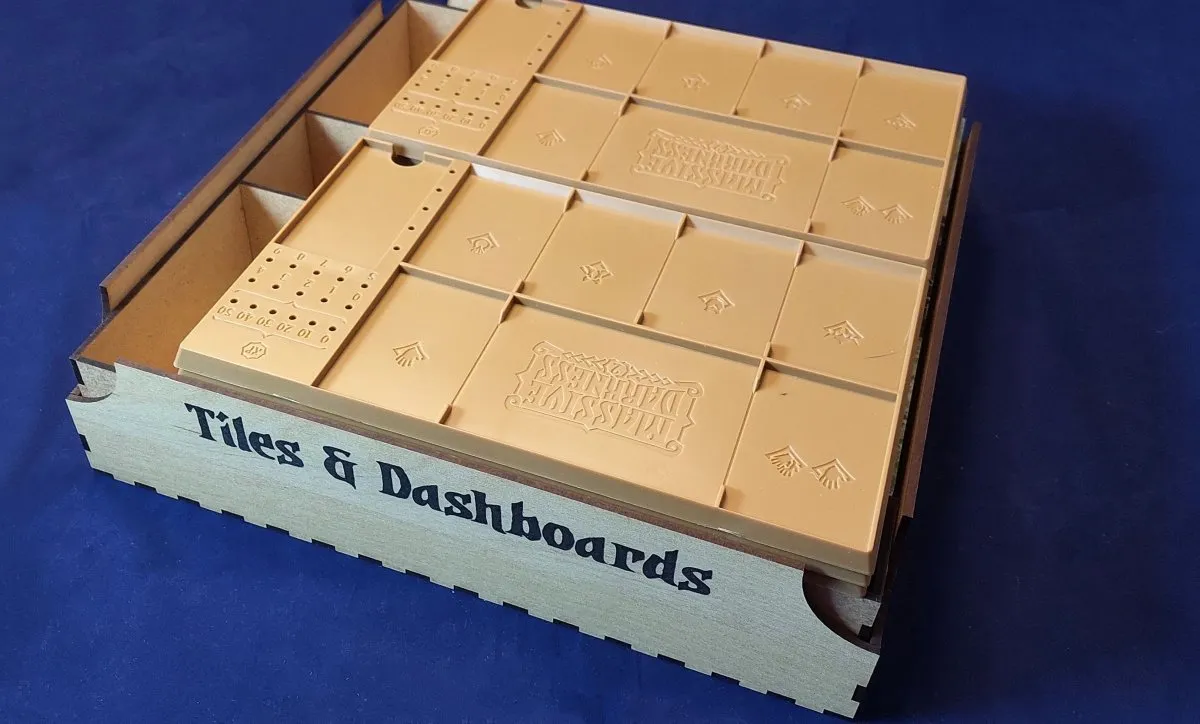Massive Darkness 2 Tiles & Dashboards box