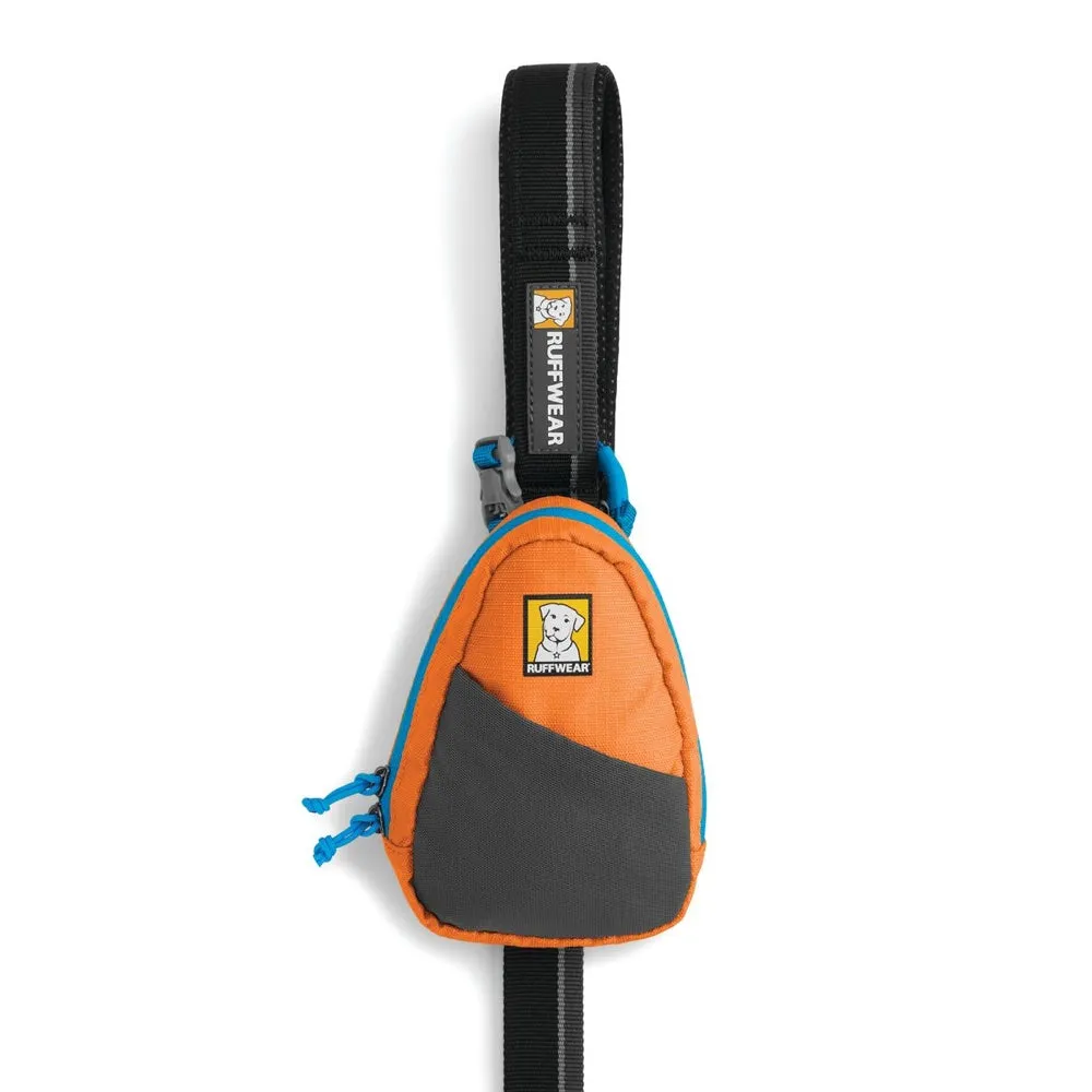 Ruffwear Stash Bag Multi-Function Dog Poop Bag Dispenser (Orange Poppy)