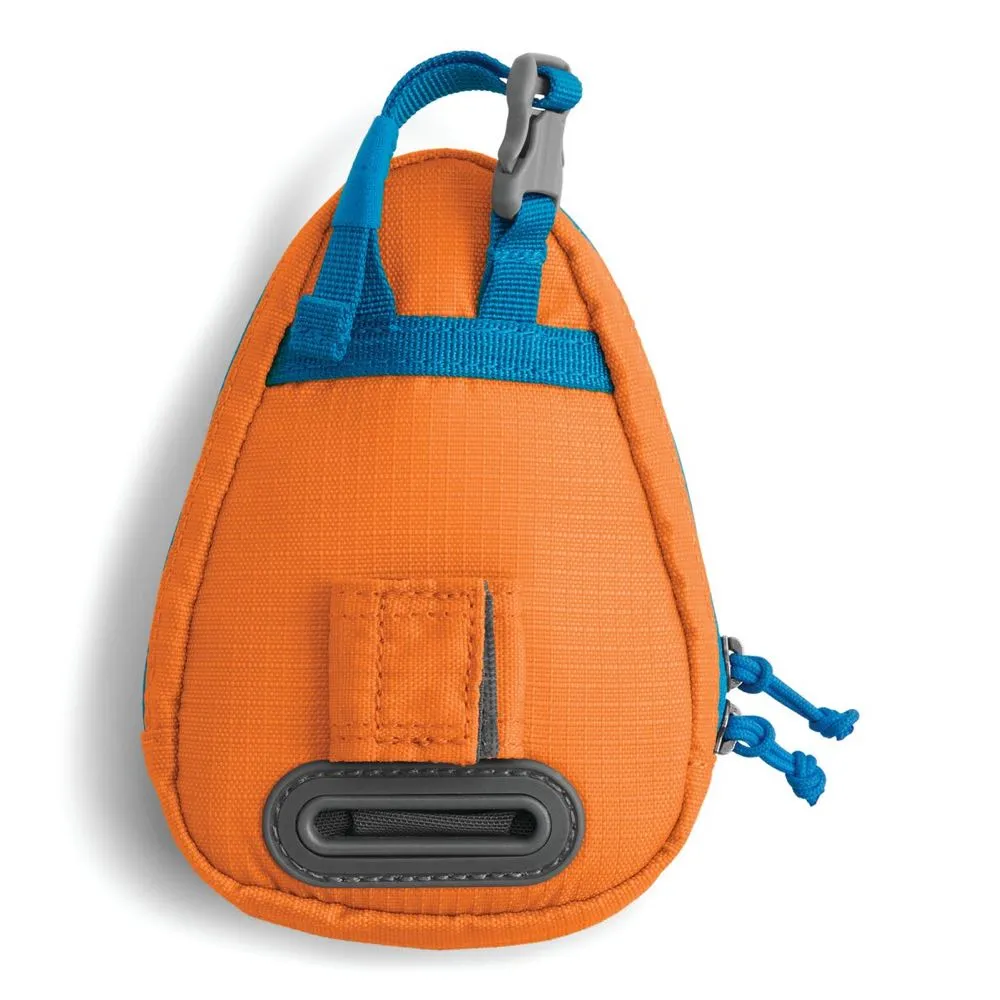 Ruffwear Stash Bag Multi-Function Dog Poop Bag Dispenser (Orange Poppy)