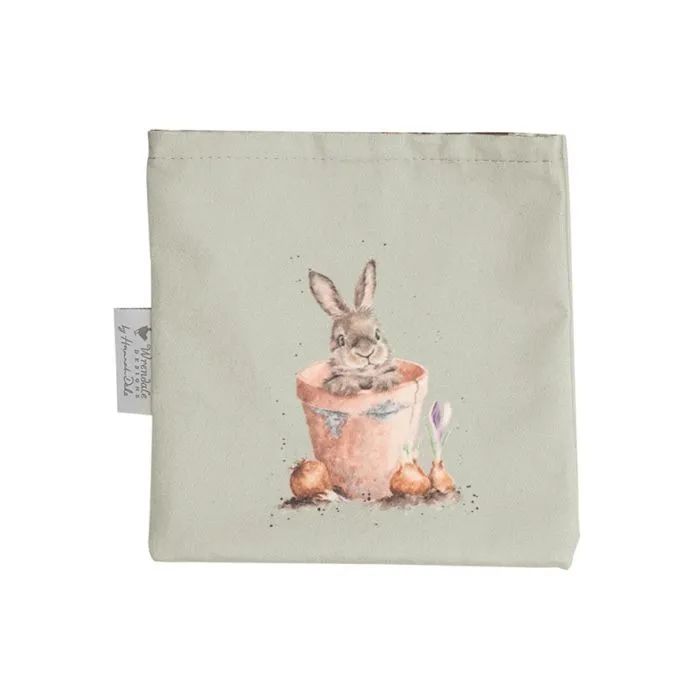 Wrendale Garden Friends Rabbit Foldable Shopper Bag